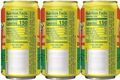 Cactus Cooler six cans, nutrition-label view